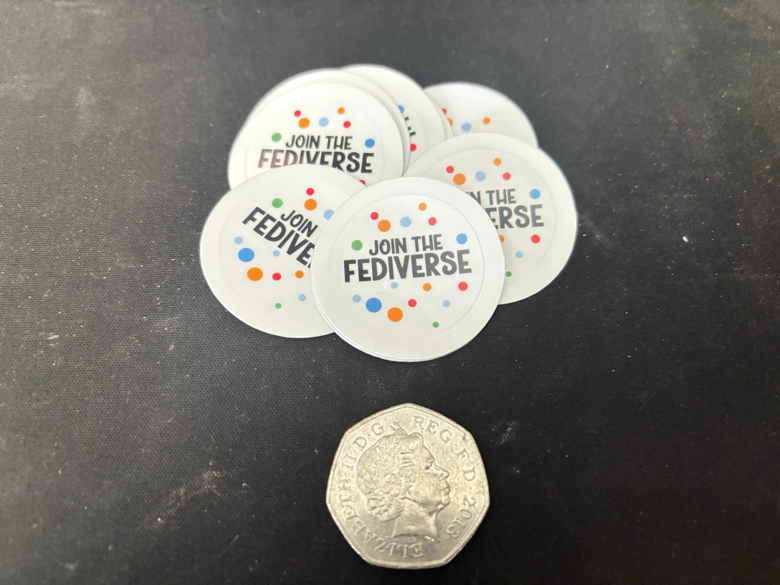 Join The Fediverse Stickers x10